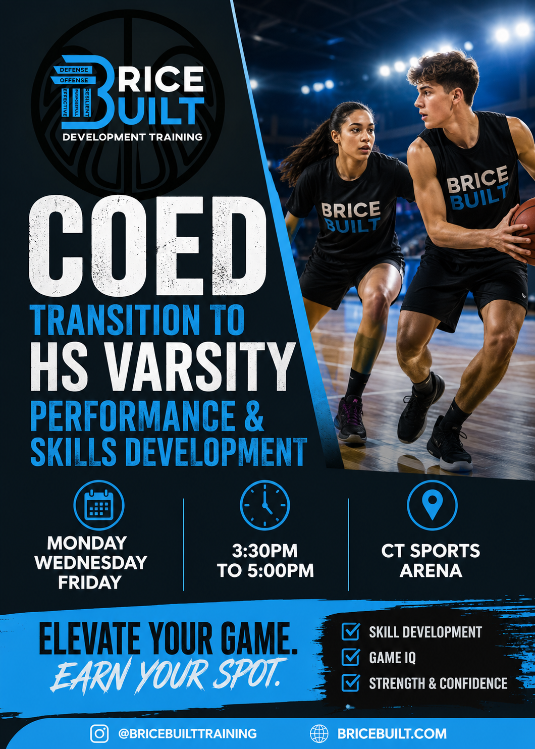 Coed Transition To HS Varsity Performance & Skills Development [8th to HS]